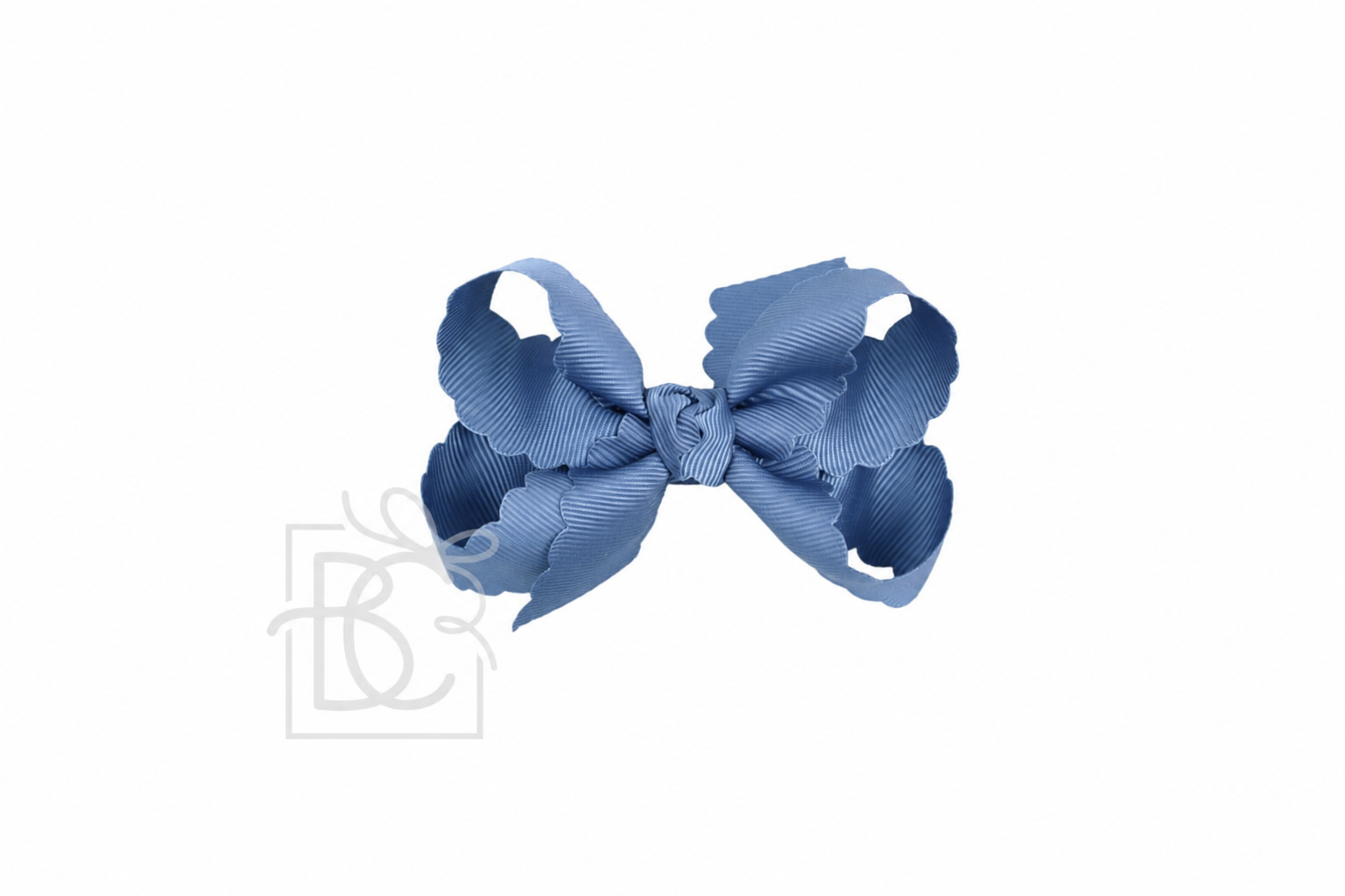 Medium Smokey Scalloped Edge Bow by Beyond Creations