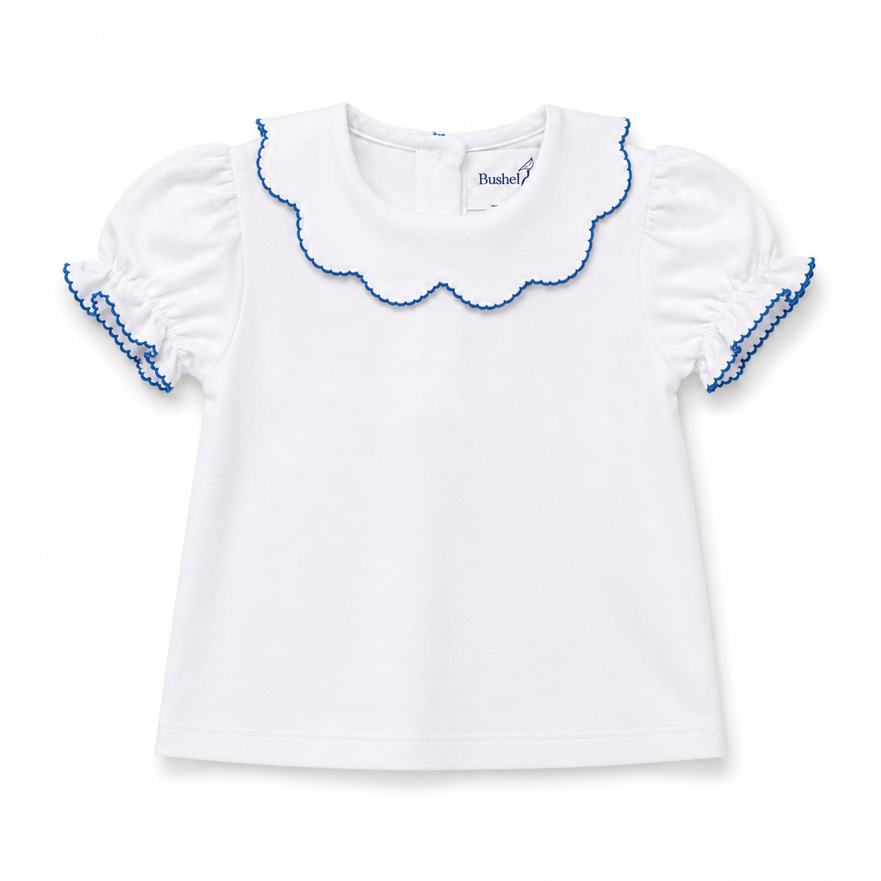 Emmy Scalloped Top | Primary Petals by Bushel & a Peck