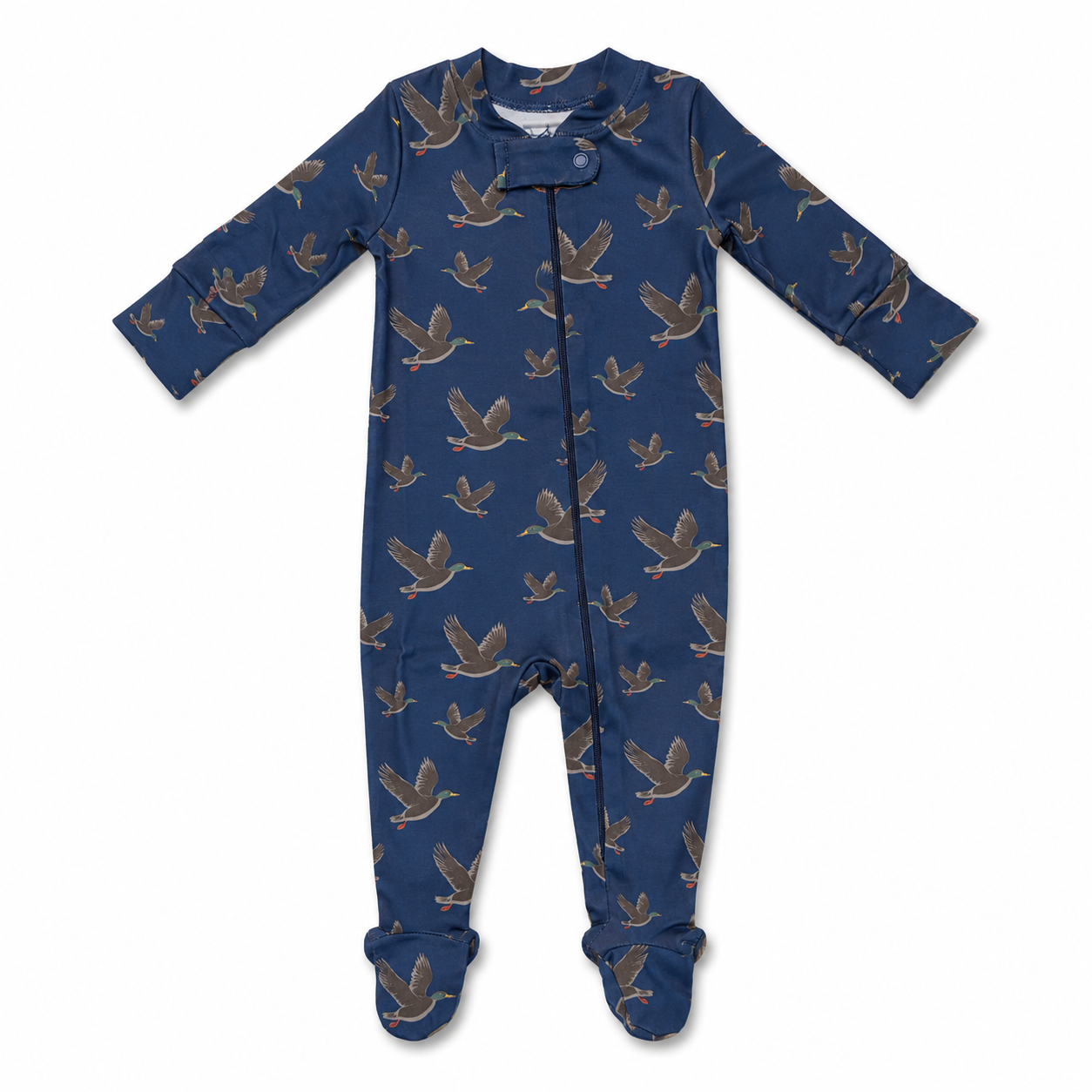Zipper Footie | Heritage Mallard by Bushel & a Peck