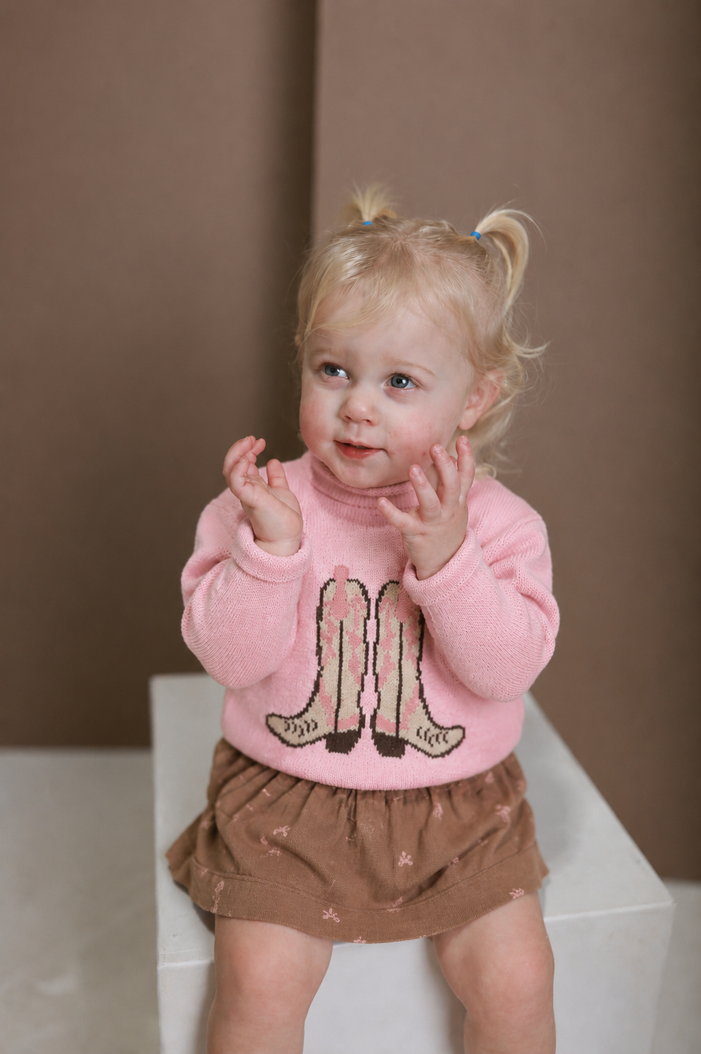 Sweater | Headed West Pink, additional view