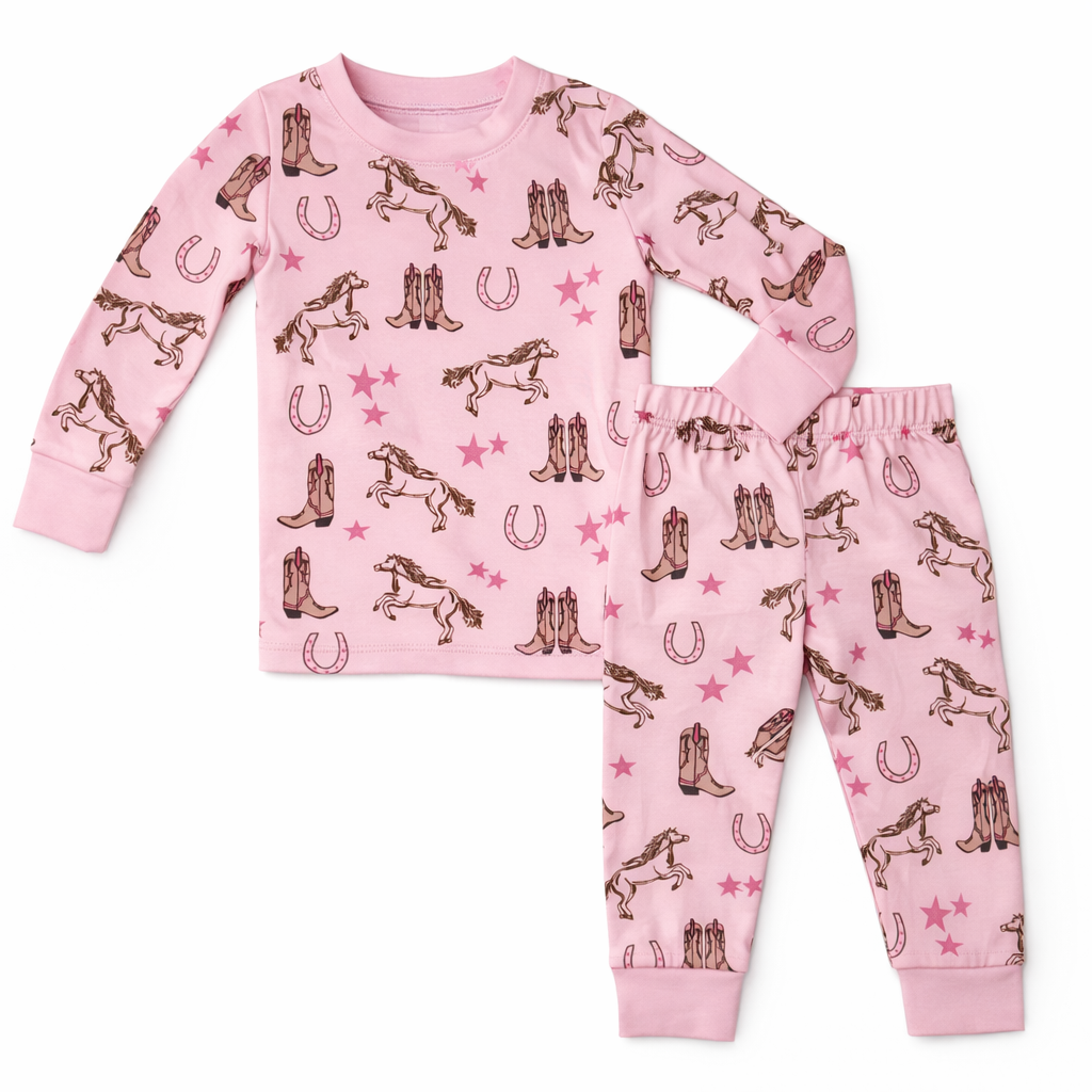 2 Piece Jammies | Headed West Girls by Bushel & a Peck